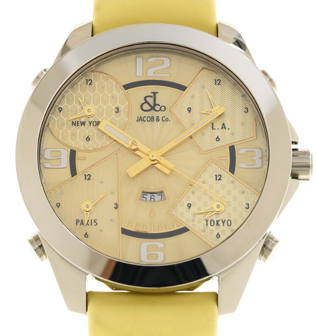 Replica JACOB & CO Five Time Zone JC-10 watch